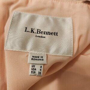 LK Bennett size 4 Peach-Pink dress